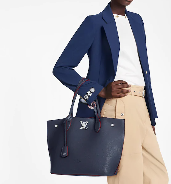 Louis Vuitton Lockme Go Blue/Red