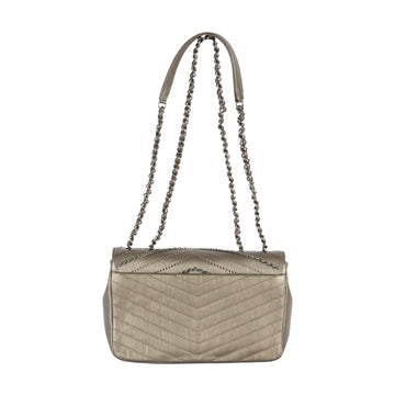 Chanel Chanel Embelished 'Chain Sequins' Chevron Flap Bag