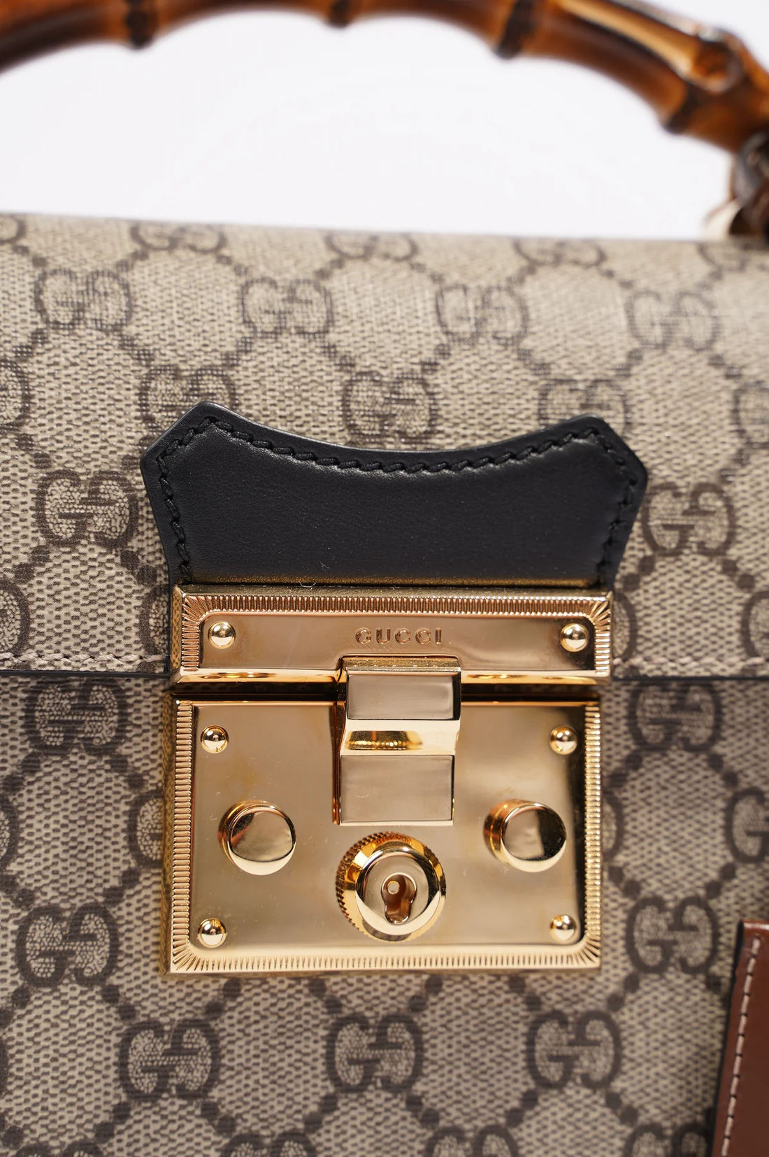 Gucci Bamboo cloth crossbody bag