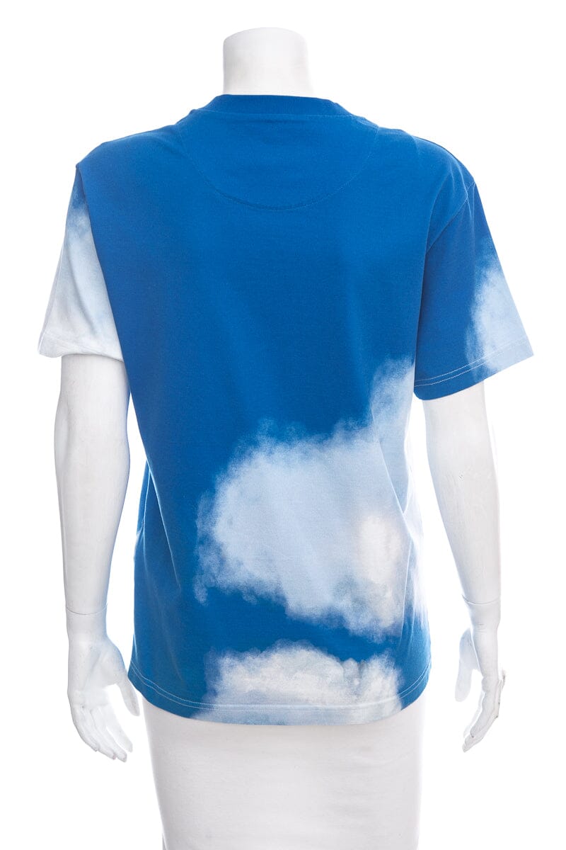 Louis Vuitton 2020  Blue & White Clouds T-Shirt SZ S