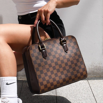 Louis Vuitton 1998 TRIANA HAND Bag DAMIER N51155