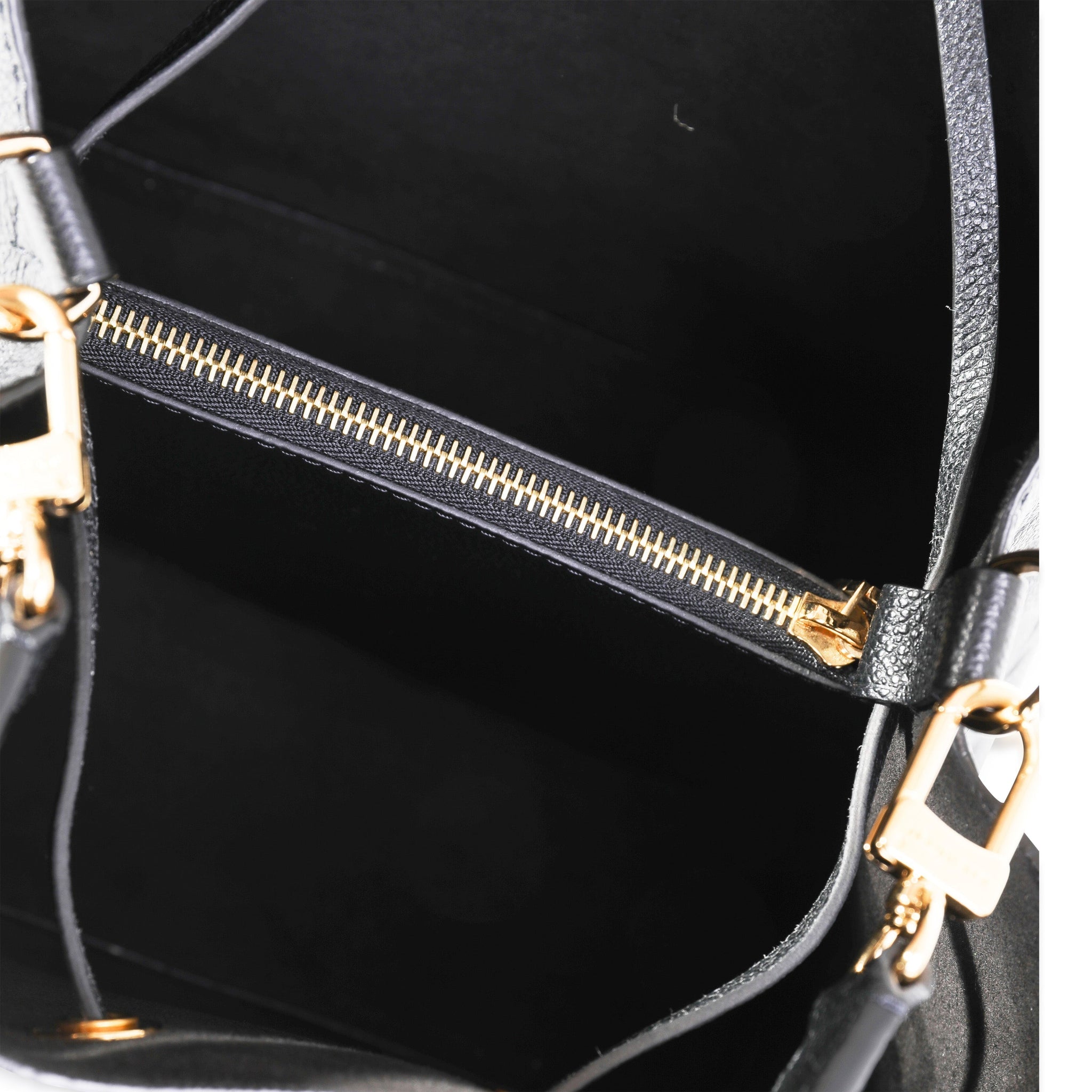 LOUIS VUITTON Black Monogram Empreinte NeoNoe