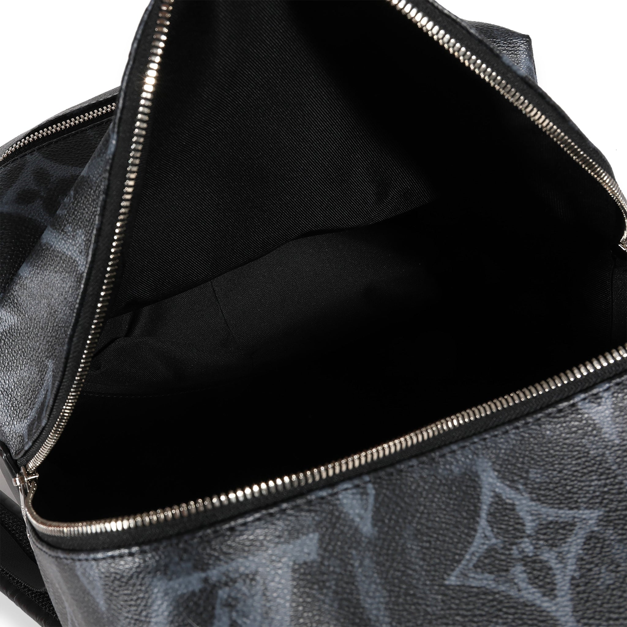 LOUIS VUITTON Black & Blue Monogram Pastel Discovery Backpack