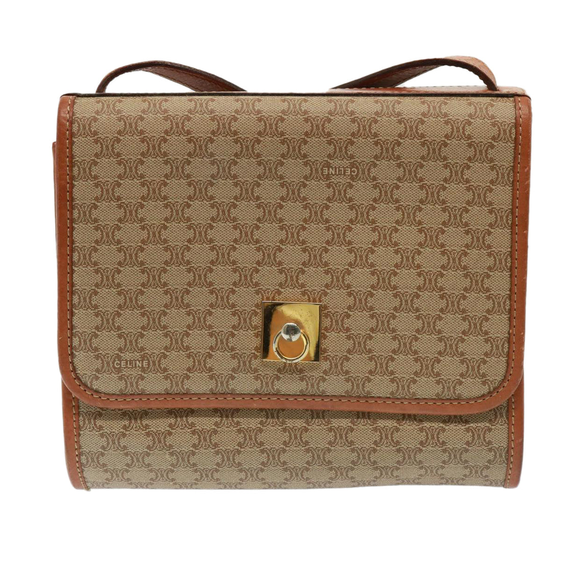 CELINE Macadam Shoulder Bag