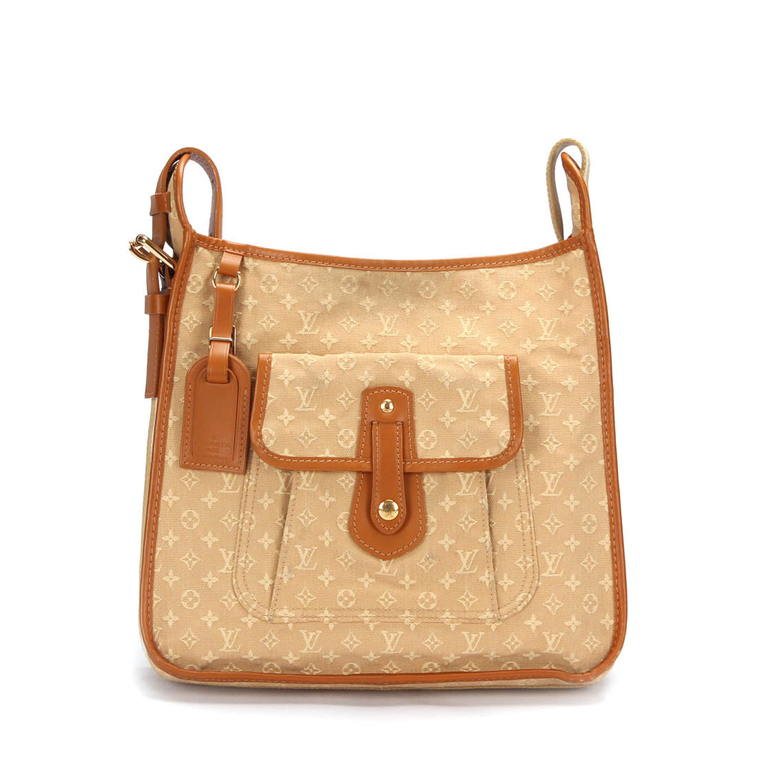LOUIS VUITTON Monogram Mini Lin Mary Kate Besace
