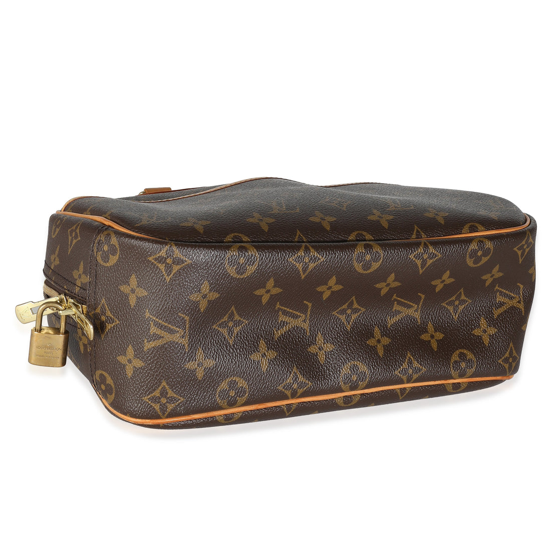 LOUIS VUITTON Brown Monogram Canvas Trouville