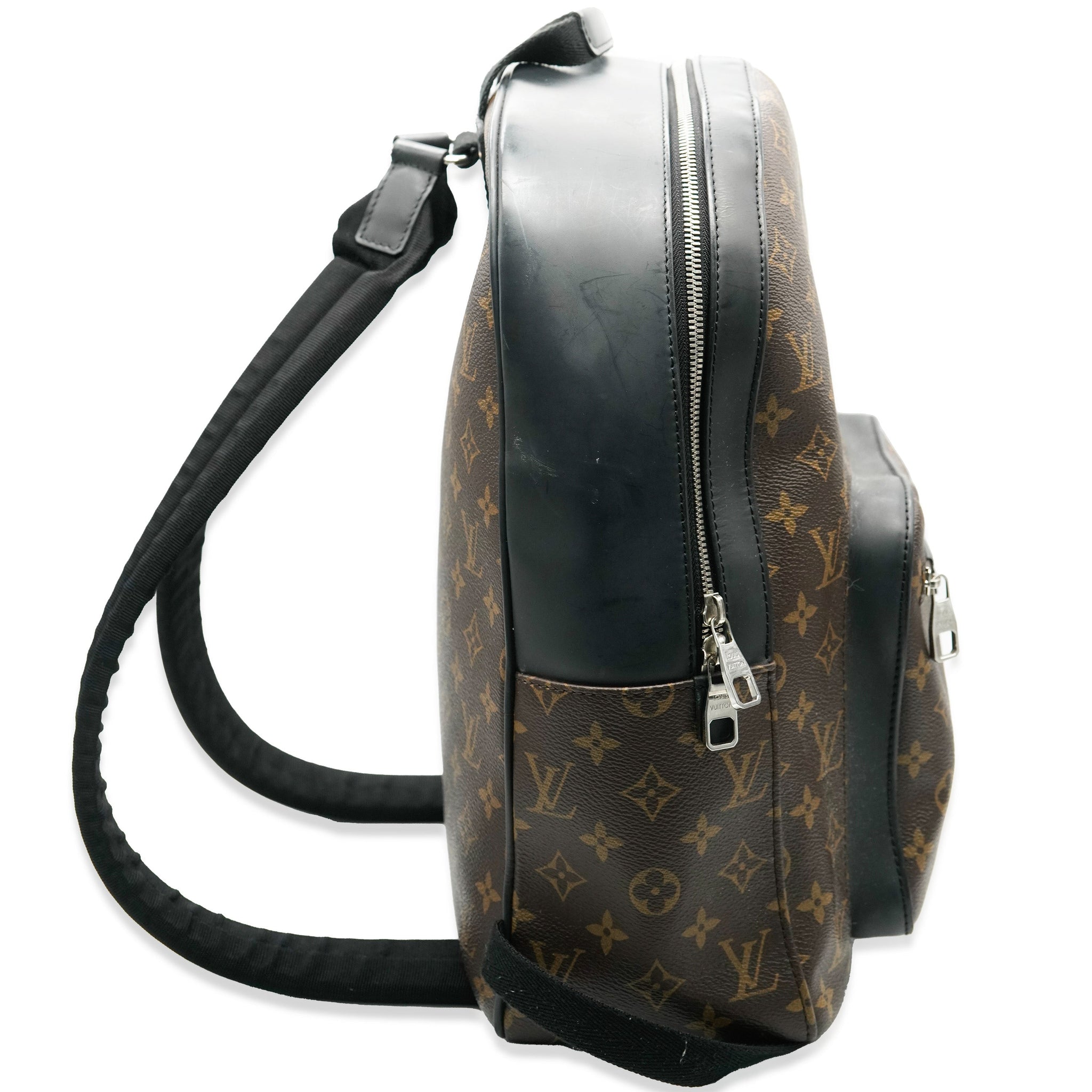 LOUIS VUITTON Monogram Macassar Josh Backpack