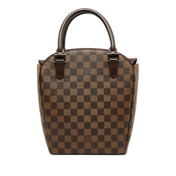 Louis Vuitton Damier Sarria N51284 Brown PVC Leather  Louis Vuitton