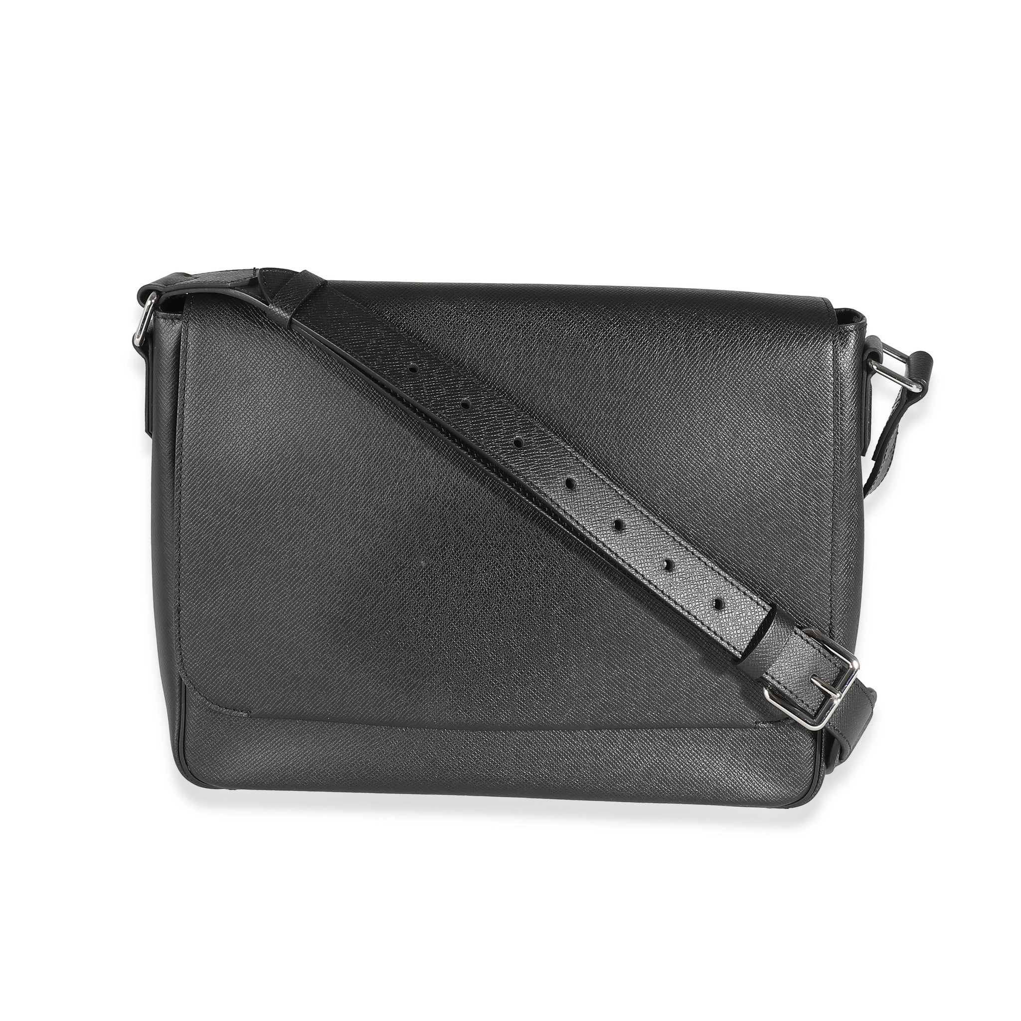 LOUIS VUITTON Ardoise Taiga Roman MM