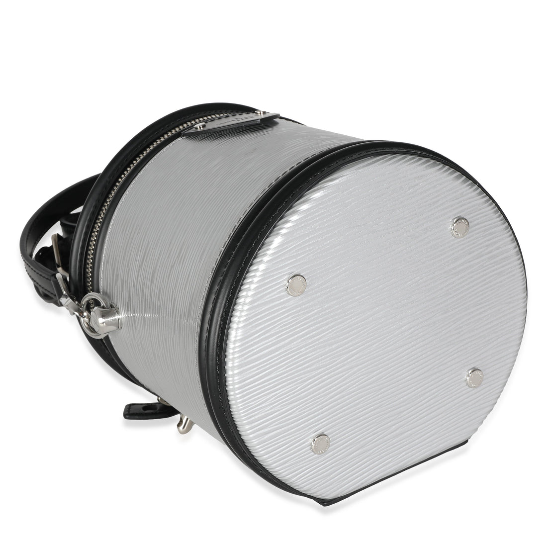 LOUIS VUITTON Silver Argent Epi Cannes