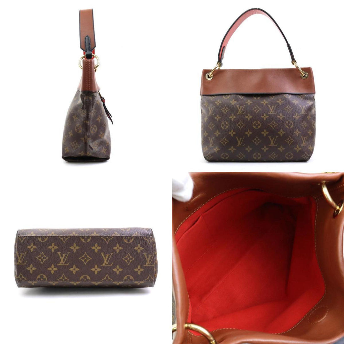 Louis Vuitton  Monogram Canvas Handbag Shoulder Bag