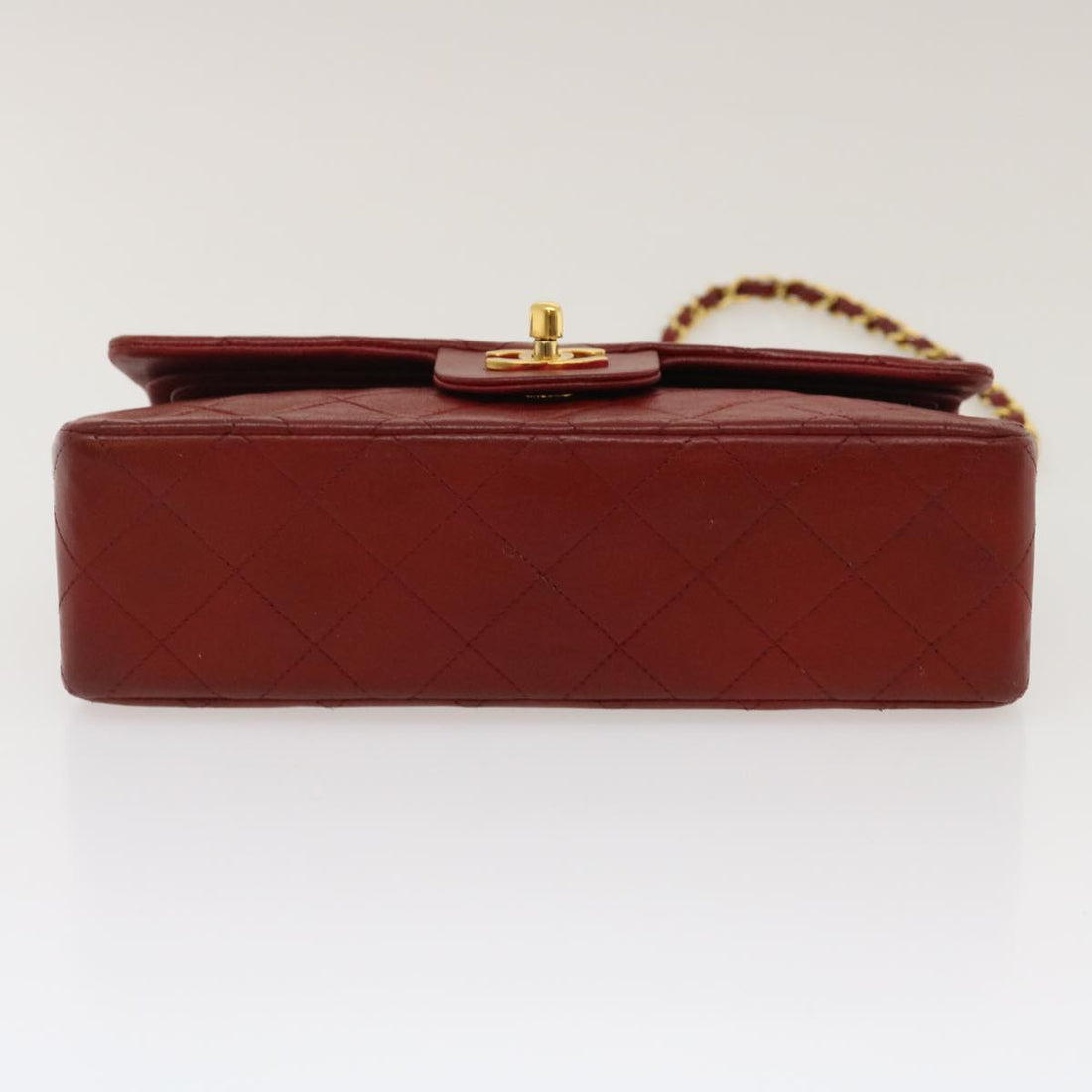 Chanel Bordeaux Leather Timeless shoulder Bag
