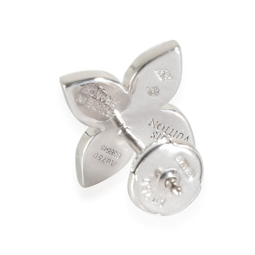 LOUIS VUITTON Idylle Blossom Earrings in 18k White Gold 0.2 CTW