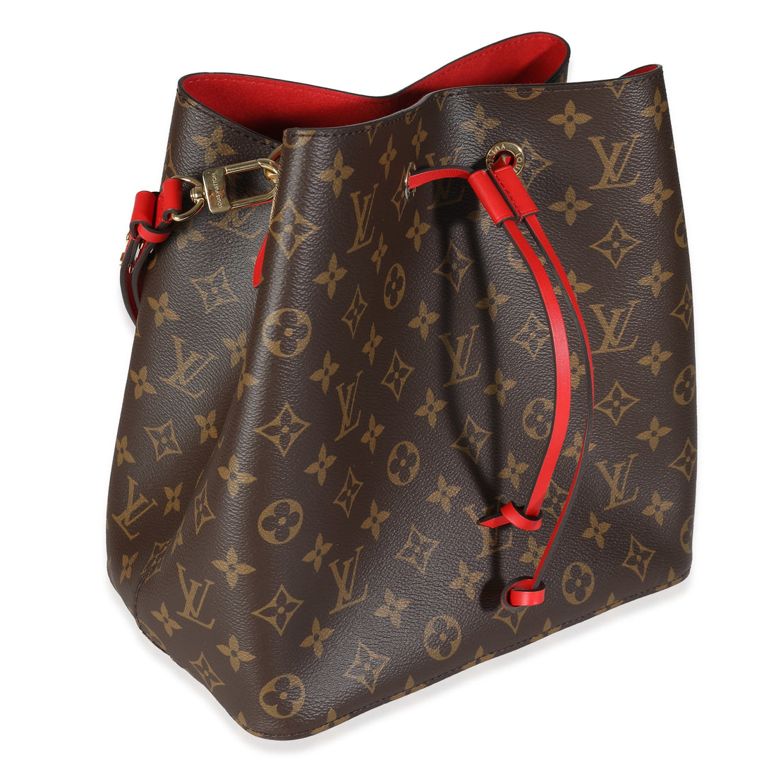 LOUIS VUITTON Coquelicot Monogram Canvas Neonoe MM