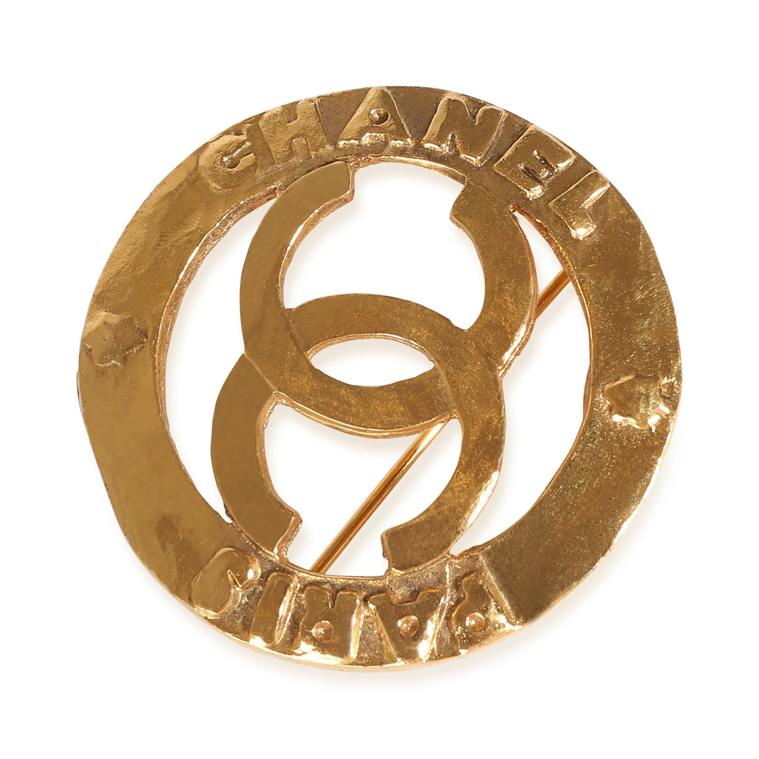 CHANEL Vintage Brooch in Gold Plated