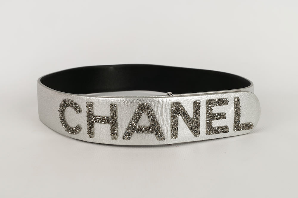 Ceinture argent�e Chanel