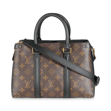 LOUIS VUITTON Black Monogram Canvas Soufflot BB