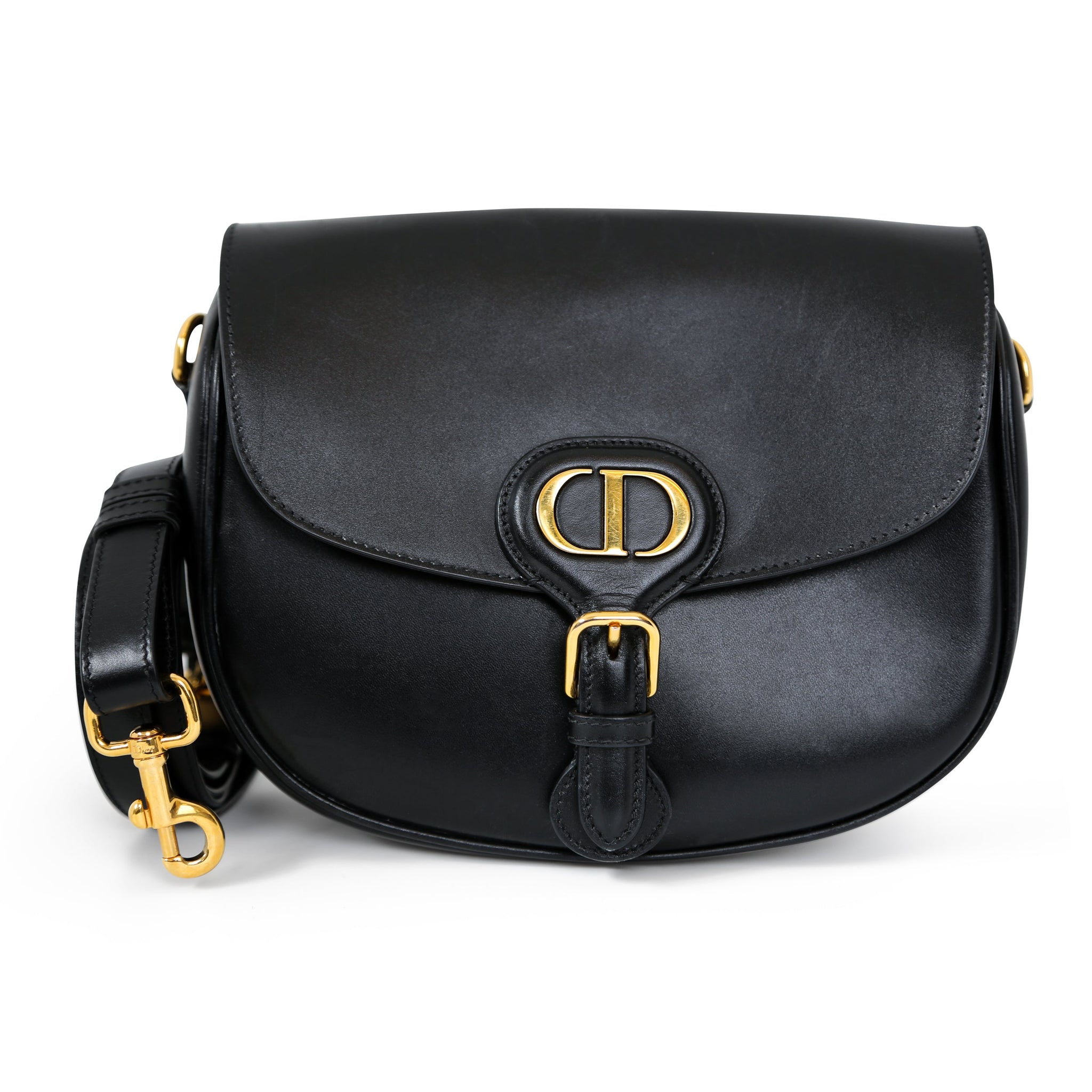 DIOR Bobby Black Medium Cross Body Bag