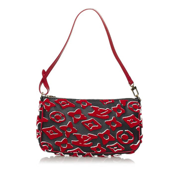 Louis Vuitton X Urs Fischer Pochette Accessoires Red Limited Edition