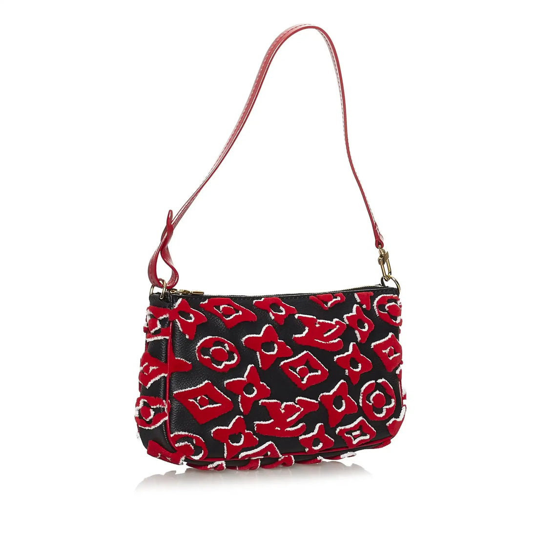 Louis Vuitton X Urs Fischer Pochette Accessoires Red Limited Edition