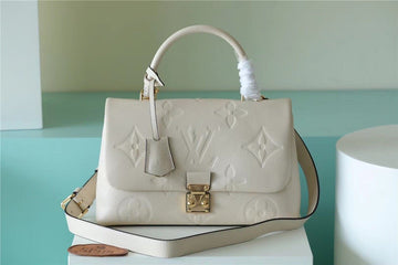 LV Madeleine MM Monogram Empreinte Creme Beige For Womtlm,  Shoulder and Crossbody Bags 11.8in/30cm LV