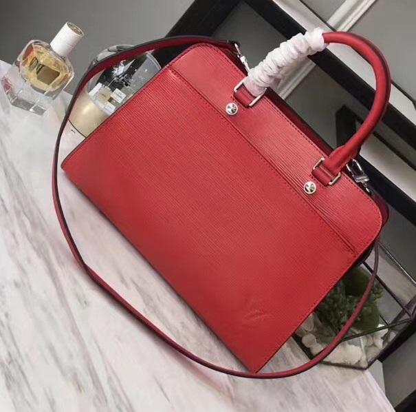 Louis Vuitton Epi Vaneau MM Bag Epi Leather Red