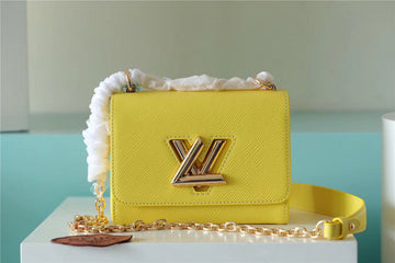 LV Twist PM Epi Yellow For Womtlm,  Shoulder And Crossbody Bags 7.5in/19cm LV