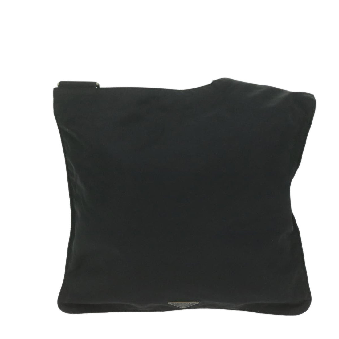 Black Nylon Shoulder Bag with Timeless Style and Elegant Design