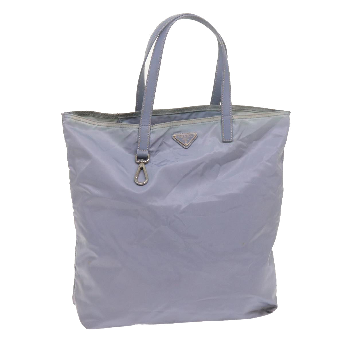 Light Purple Nylon Tote Bag with Spacious Interior
