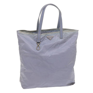 Light Purple Nylon Tote Bag with Spacious Interior