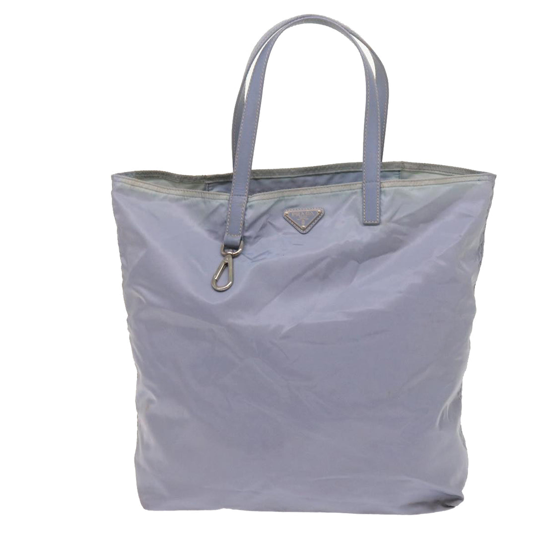 Light Purple Nylon Tote Bag with Spacious Interior
