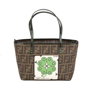 Fendi Zucca Shamrock Small Tote (Indistinguishable)