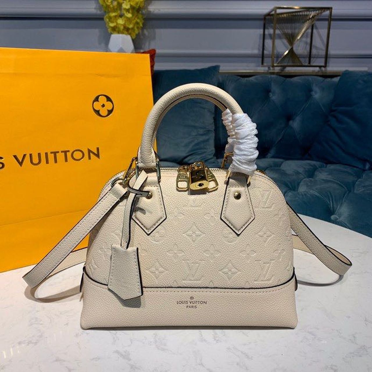 LV Neo Alma BB Monogram Empreinte Creme For Womtlm,  Shoulder And Crossbody Bags 9.8in/25cm LV M44858