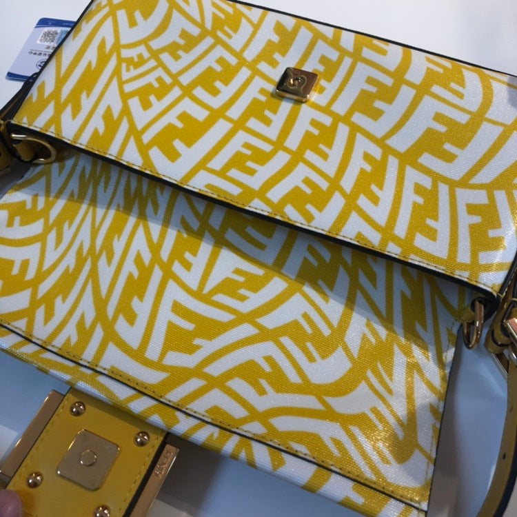 Fendi Hobo Bag Yellow