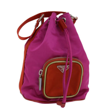 Nylon Pouch in Pink by Italian Designer