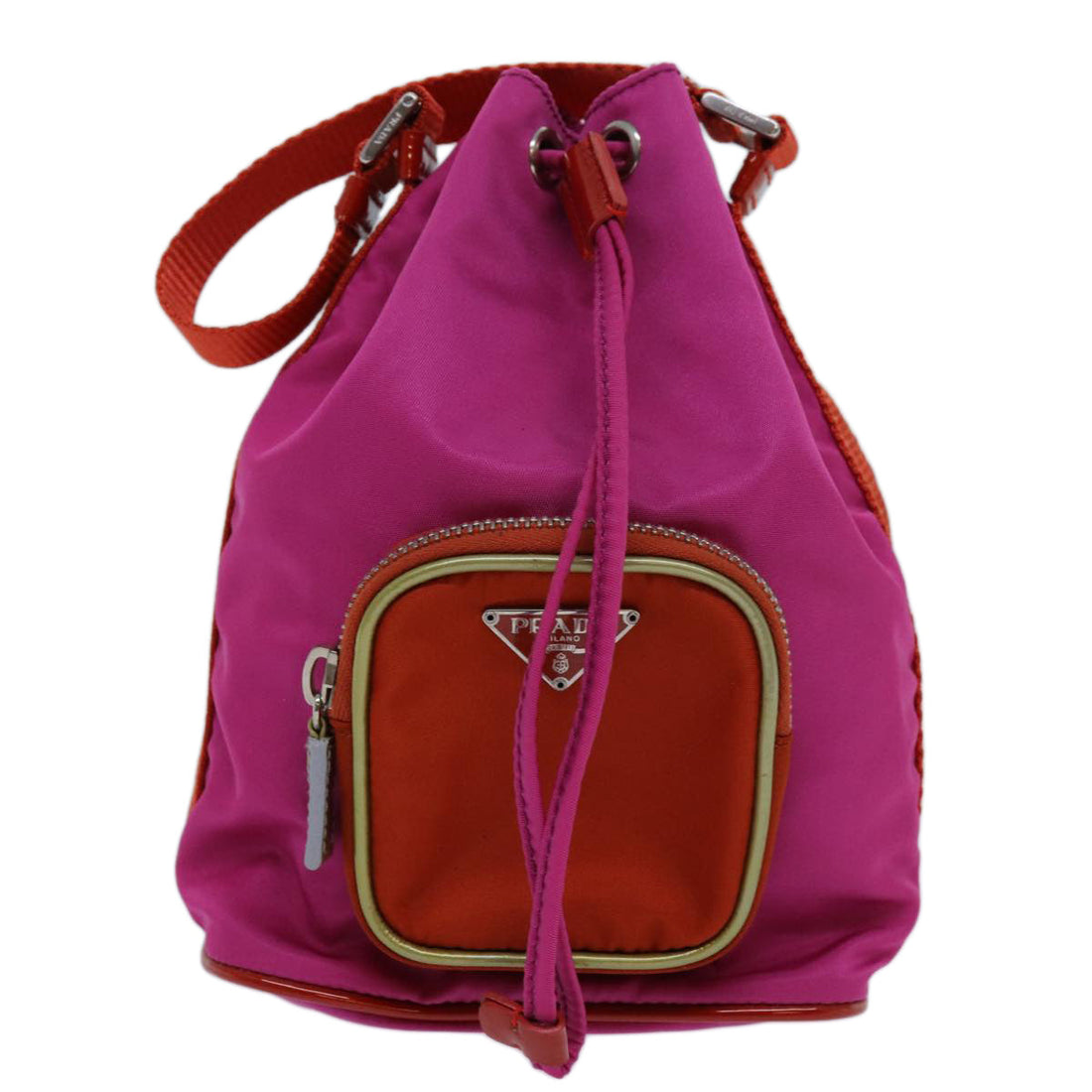 Nylon Pouch in Pink by Italian Designer