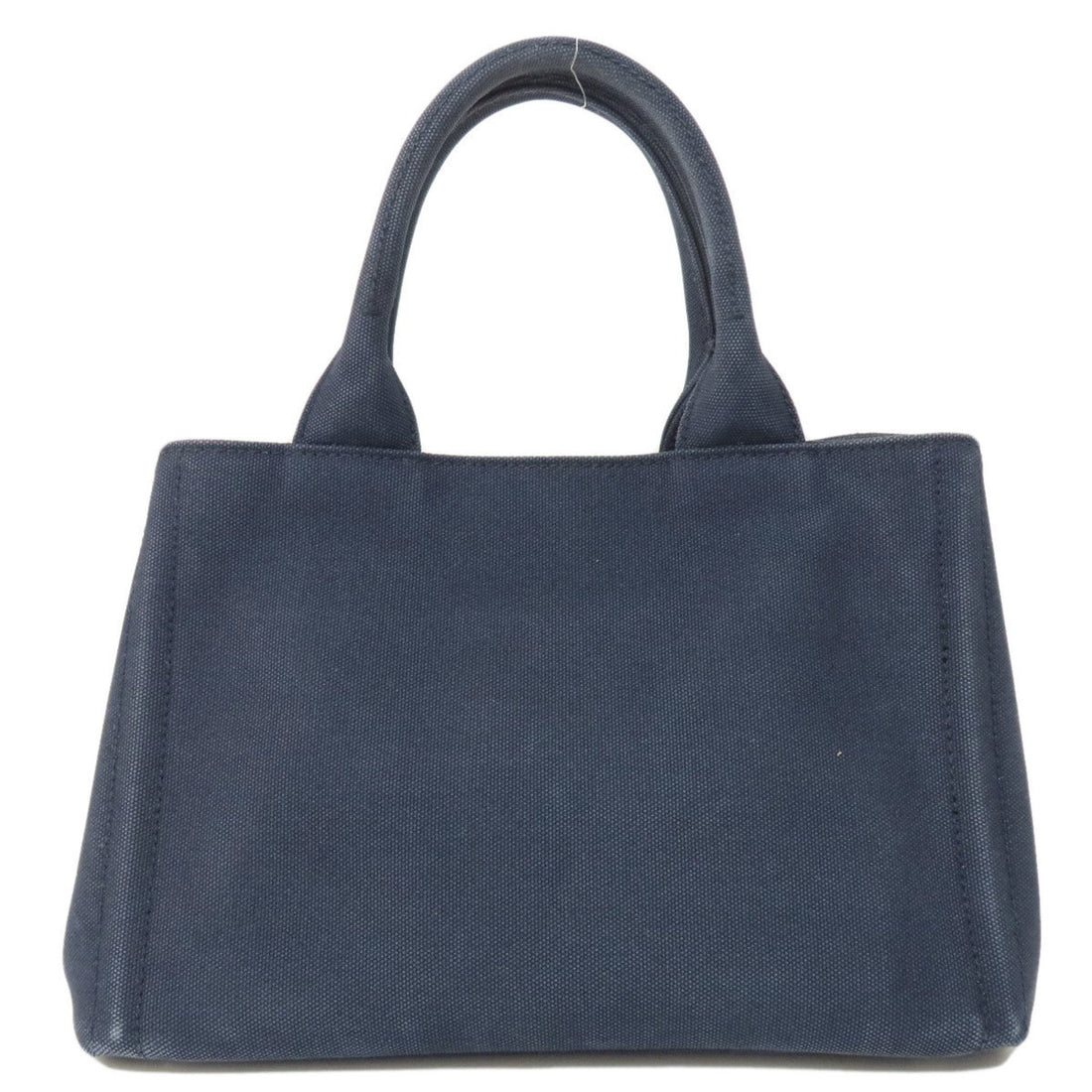 Navy Canvas Handbag with Shoulder Strap - Good Condition