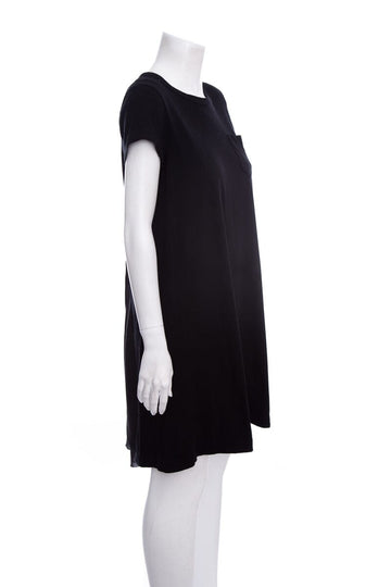 Sacai Black T-shirt Dress SZ M