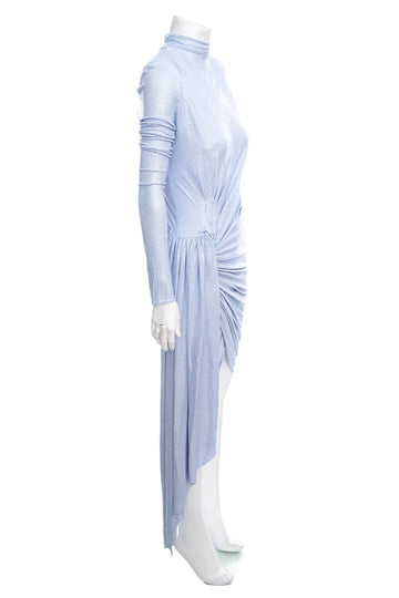 Alexander Vauthier Powder Blue Crystal Dress SZ 38