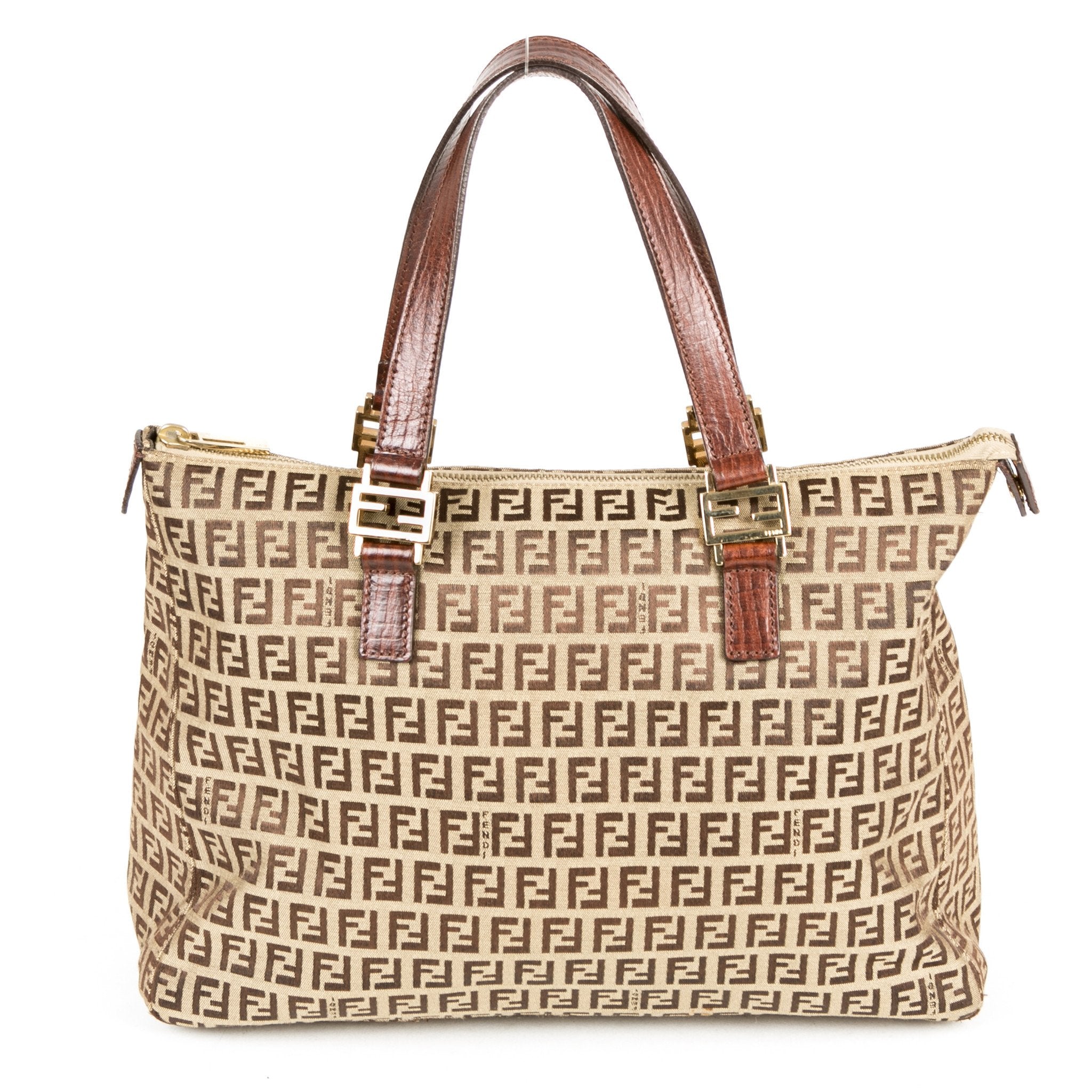 Fendi Zucchino Shopping Tote Bag (Indistinguishable)