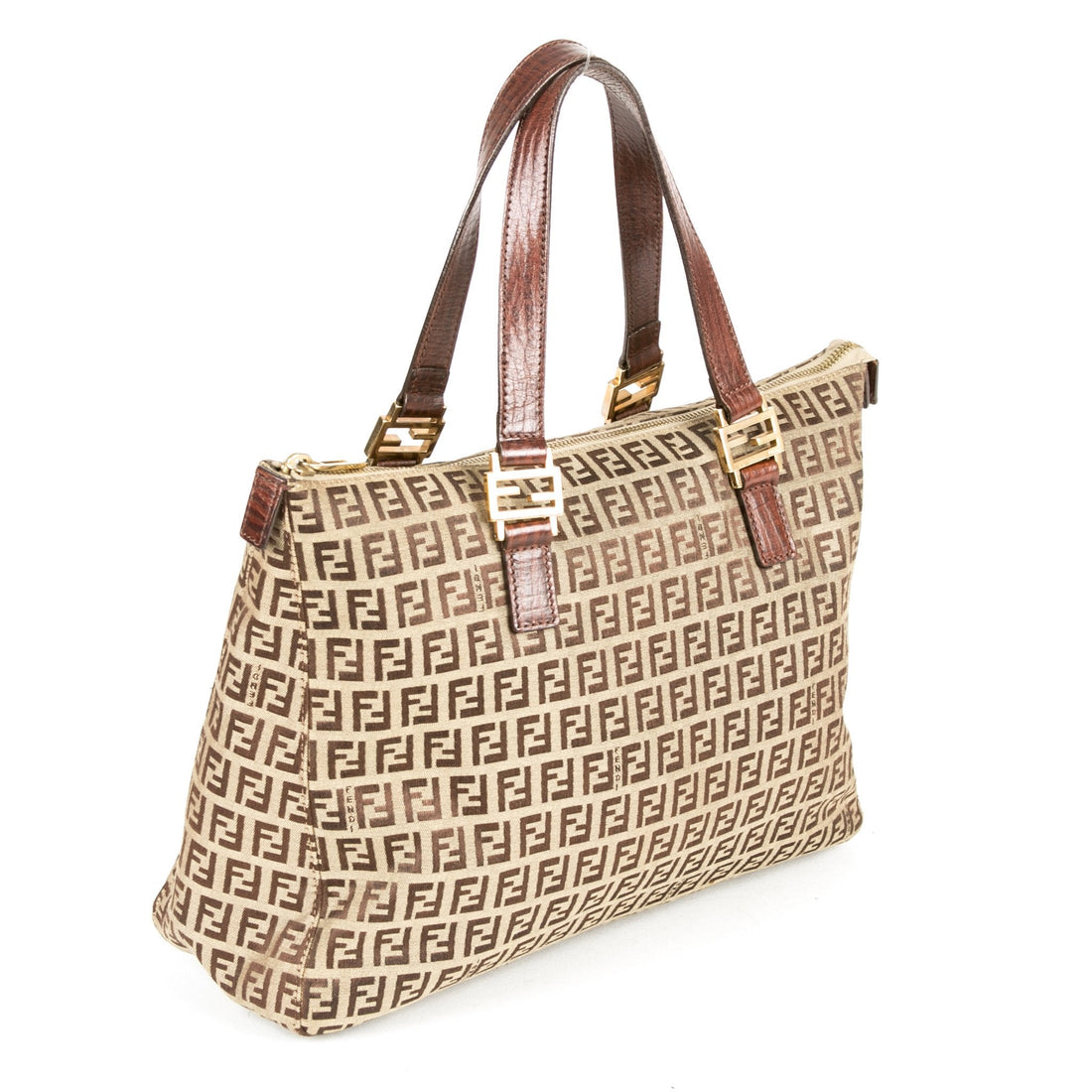Fendi Zucchino Shopping Tote Bag (Indistinguishable)