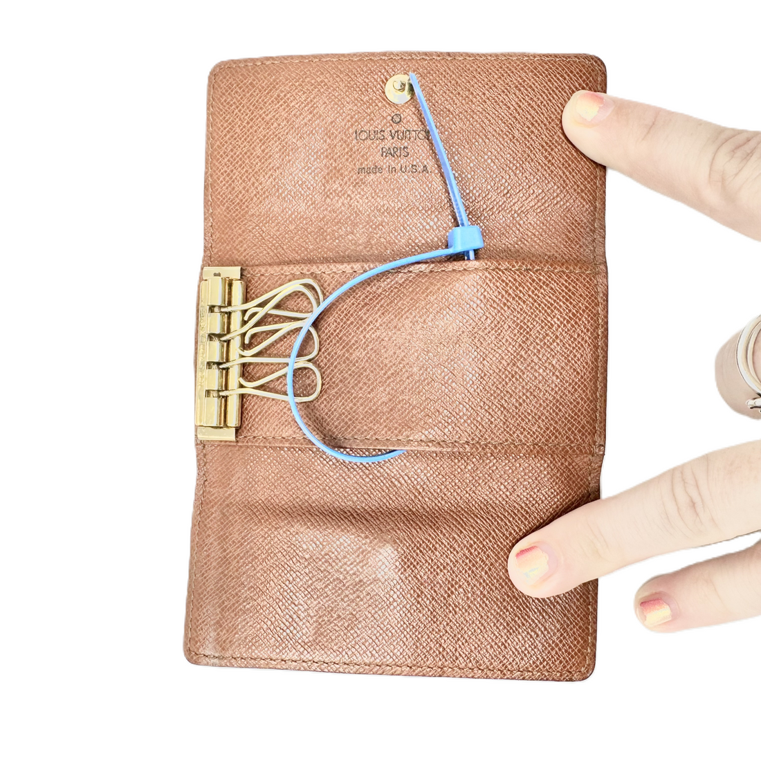 Key Holder Luxury Designer By Louis Vuitton, Size: Small