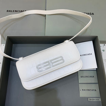 Baltlm Gossip Small Shoulder Bag White, For Womtlm,  Bags 9.1in/23cm