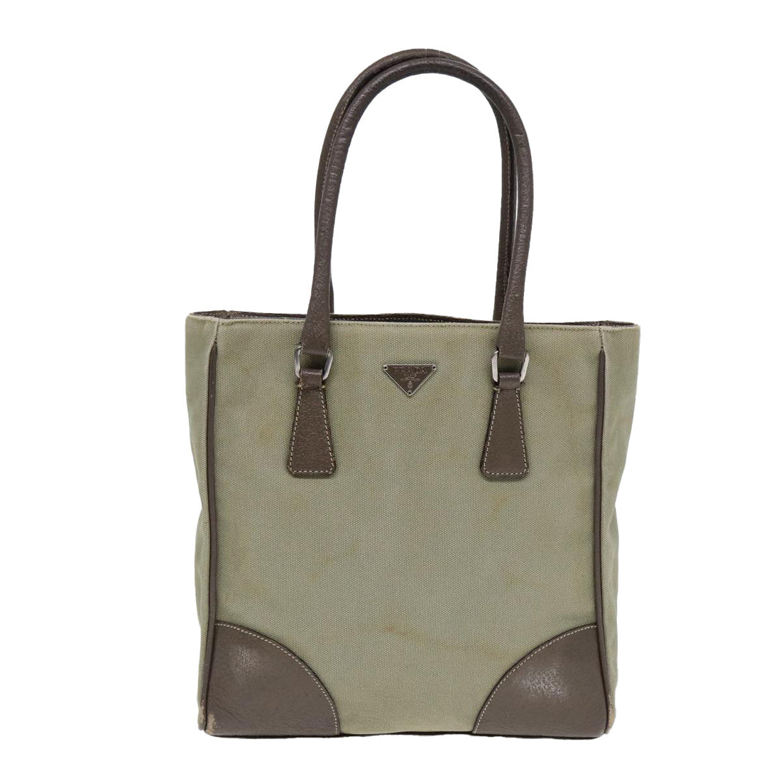 Canvas Leather Tote ModelPrada Tote