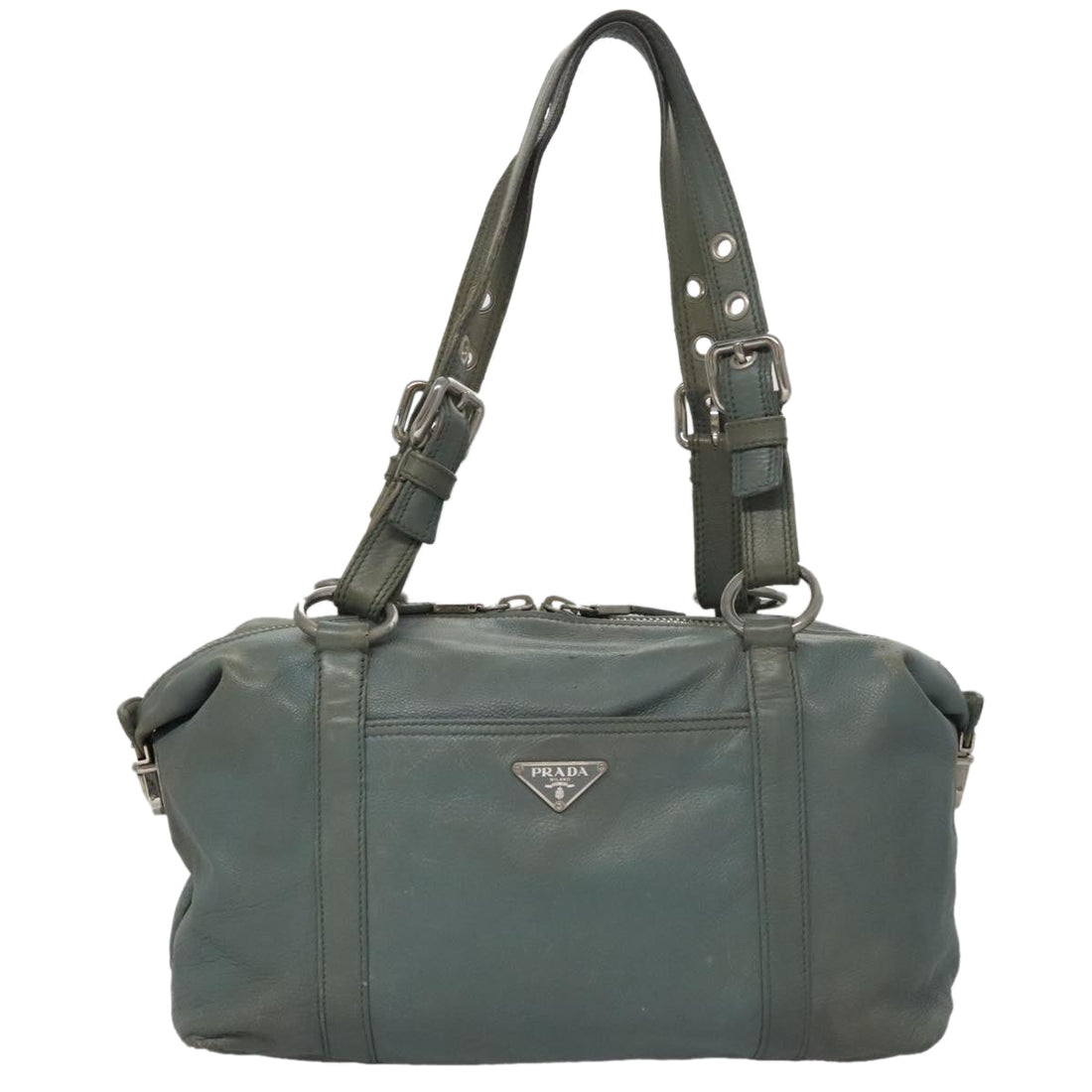 Leather Shoulder Bag with Guarantee Card and Storage Smell