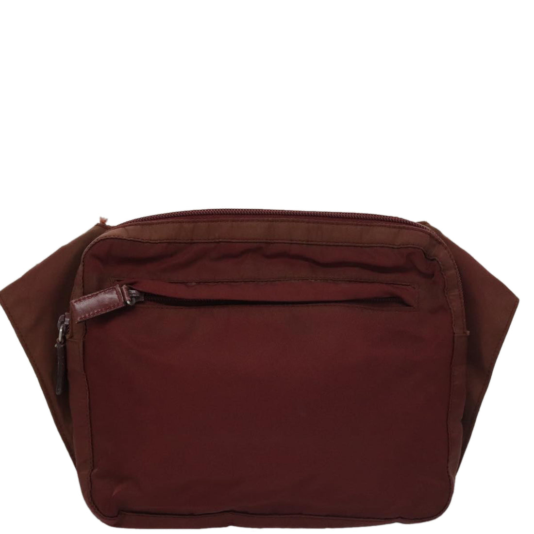 Synthetic Shoulder Bag with Adjustable Drop