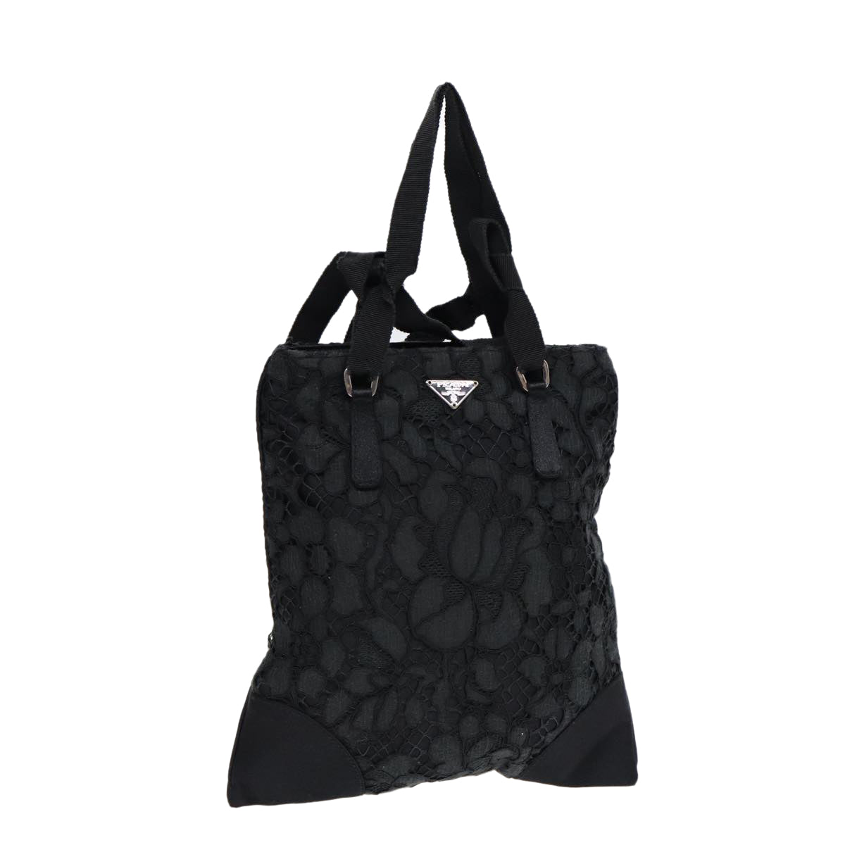 Lace Tote Bag Black Lace Style