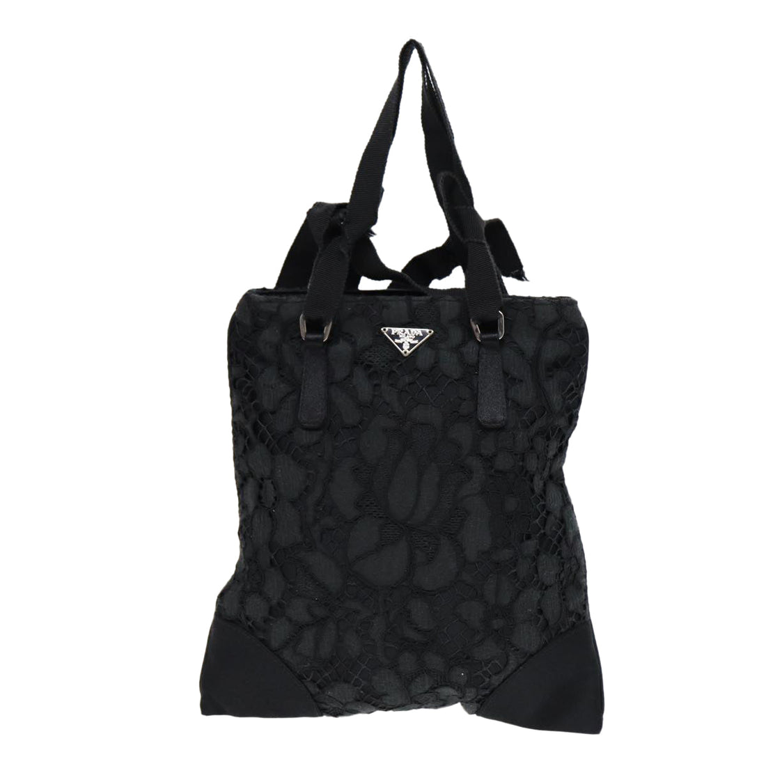 Lace Tote Bag Black Lace Style