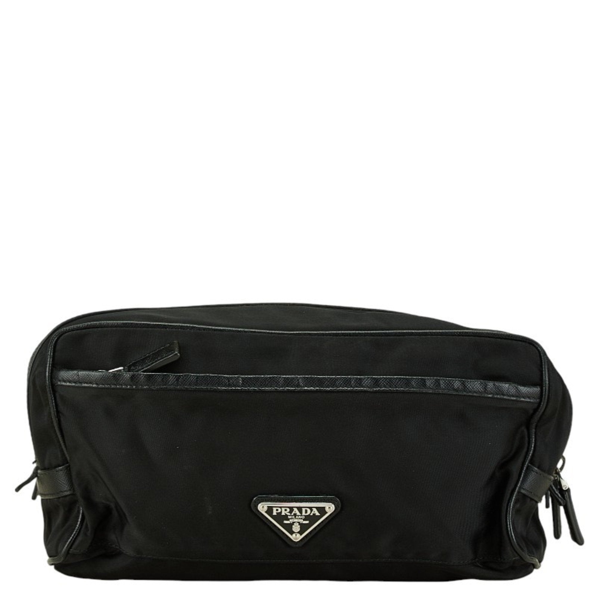 Prada Travel Case  Black Nylon