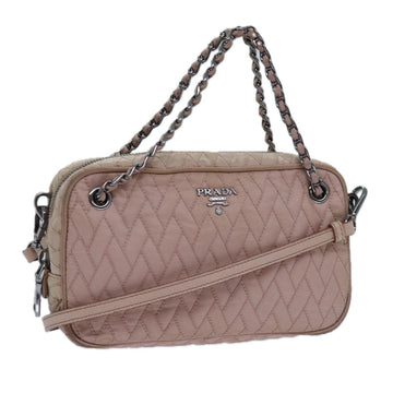 Quilted Nylon Chain Bag Model 171711